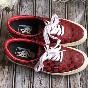 Mens Vans Checkered Shoes 